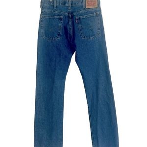 SOLD***Levi’s 517 Blue Denim Jean Bootcut